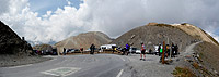 Galibier - Passhöhe Parkplatz Pano