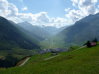 Oberalp - Westrampe unten Andermatt