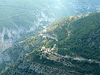 Barris - Westrampe Chalet de la Maline von oben