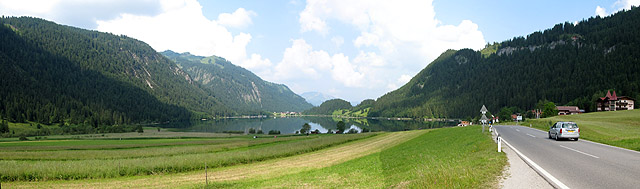 Haldensee - Anblick aus Osten