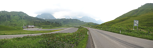 Hochtannberg - Passhöhe Pano Westen