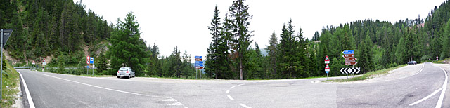 Würz - Westrampe Mitte Abzweigung Plose Pano