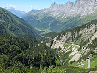 Susten - Westrampe Mitte 3 Tunnel bergab