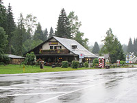 Wurzen - Passhöhe Blick Süden Norden Restaurant