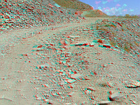 Parpaillon - Ostrampe oben Belag 3D