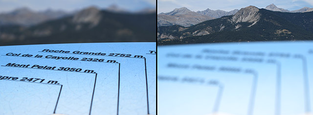 Valberg - Passhöhe Orientierungstafel 2 Bilder