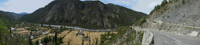 Valberg - Westrampe unten erstes Pano