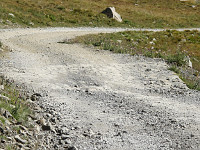 Moutiere - Nordrampe Mitte Regenrinne