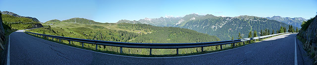 Jaufen - Ostrampe Pano oben